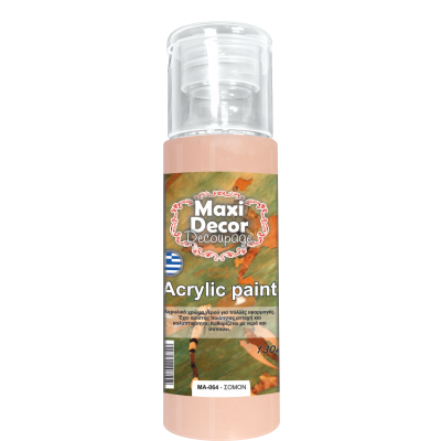 Ακρυλικό Χρώμα 130ml Maxi Decor Σομόν MA064_MA064130